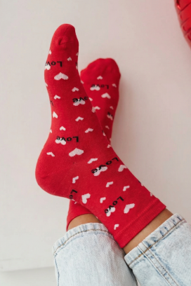 čarape FIOMELZA RED