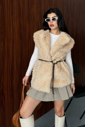 prsluk TRENDYNA BEIGE