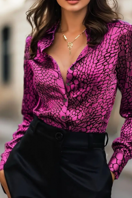 ženska košulja SNERVOLZA FUCHSIA