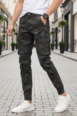 muške pantalone LARTODO GRAFIT