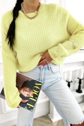 džemper TREFIOLA YELLOW