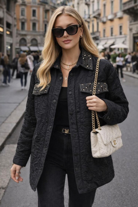 jakna PLORILDA BLACK