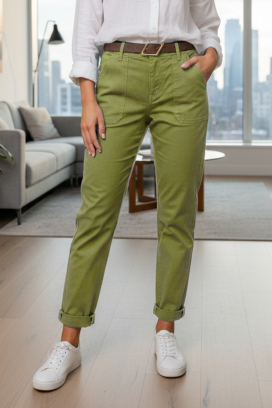pantalone JOVELZA OLIVE