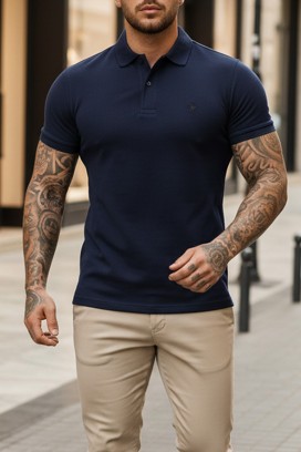 muška majica MORIFO NAVY