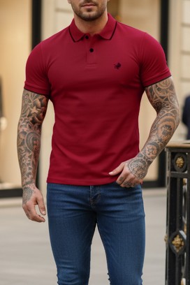 muška majica MORIFO BORDO