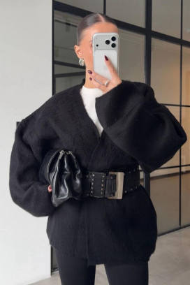 kardigan VILONZANA BLACK