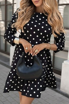 haljina FIOVERA BLACK