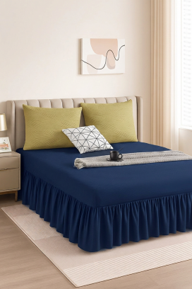 prekrivač za krevet BENJILFA NAVY 180x200 cm
