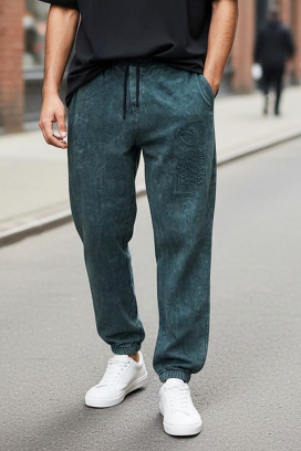 muške pantalone RENZOLO GREEN