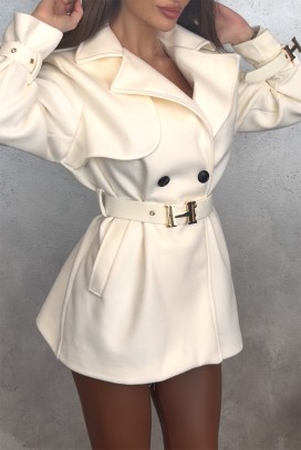 mantil ZANDELA WHITE