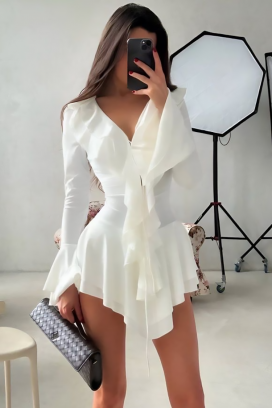 haljina GELZORA WHITE