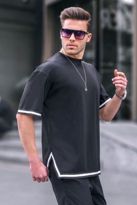 muška majica VLOMENZO BLACK