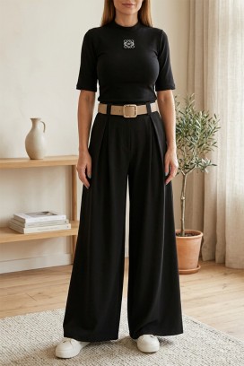 pantalone ILOPERNA BLACK