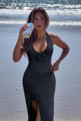 haljina za plažu GOLDANA BLACK